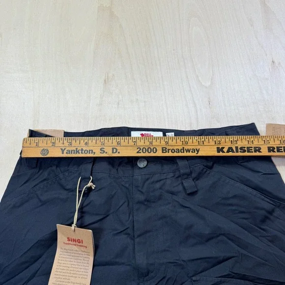Fjallraven Vidda Pro Ventilated Trousers Mens 30 Dark Grey Black F87178 NWT